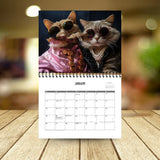 Creative Home 2025 Fashion Cat Calendar
