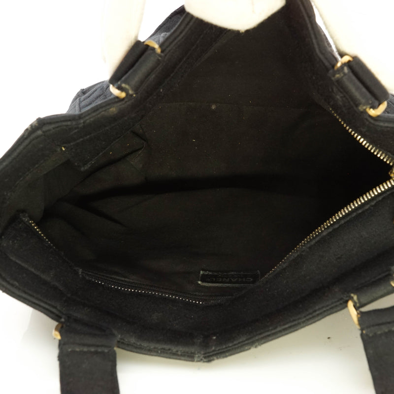 Chanel Coco Shoulder Bag Canvas