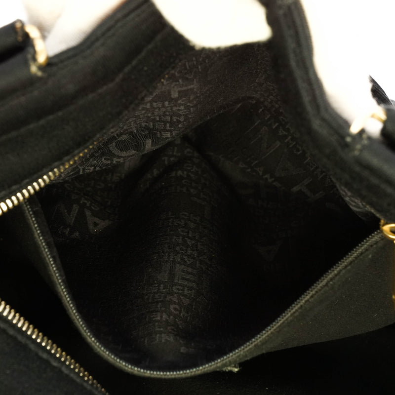 Chanel Coco Shoulder Bag Canvas