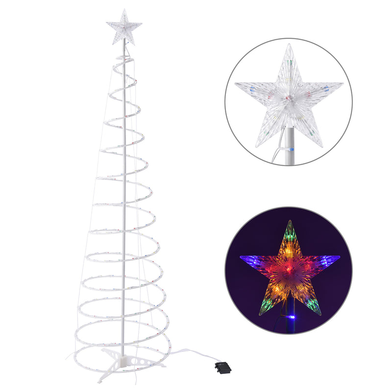 Christmas Tree Light Christmas Spiral Tree Indoor And Outdoor
