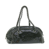 Chanel Cc Chain Hand Bag Enamel