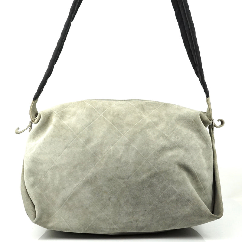 Chanel Cc Matelasse Canvas Shoulder