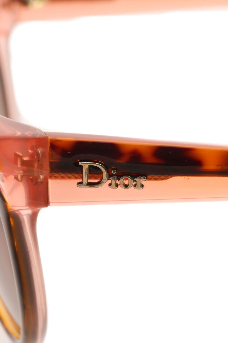Dior Sauvage Panther Cat Eye Sunglasses - Tortoise/Pink