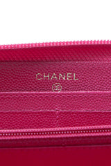 Boy Zippy Wallet - Pink Caviar