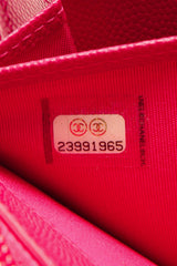 Boy Zippy Wallet - Pink Caviar
