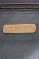 Quilted 19 Flap Bag - Maxi Gray Goatskin