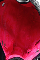 Cambon Ligne Flap Large Tote Bag - Black