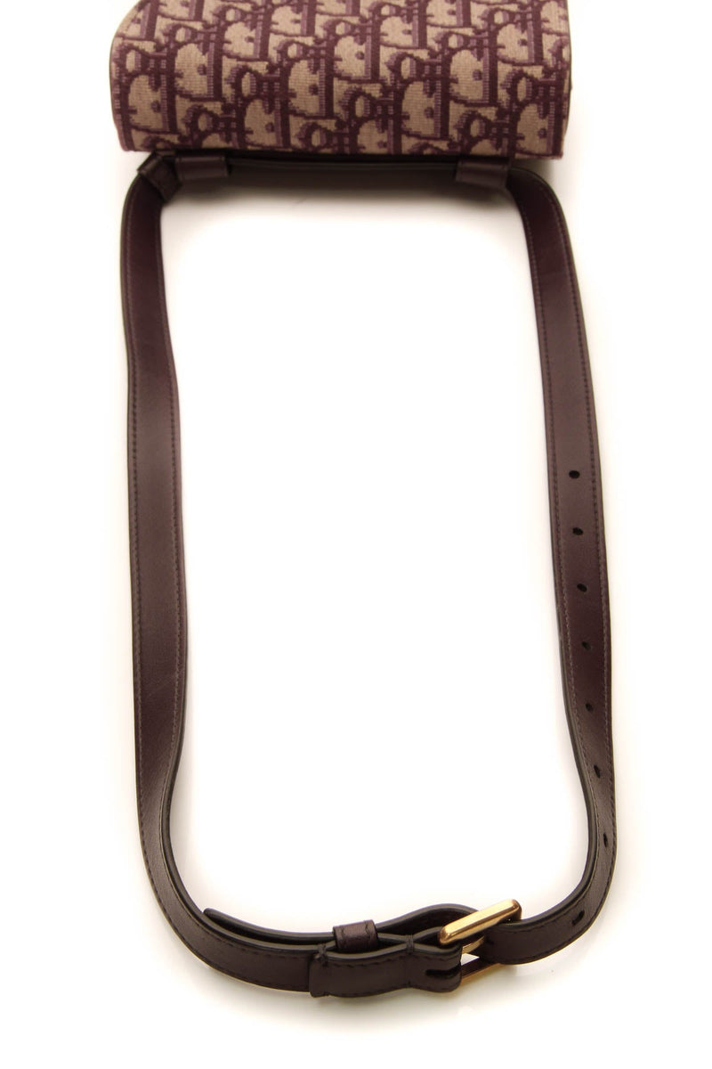 Saddle Belt Pouch - Bordeaux