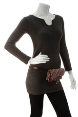 Saddle Belt Pouch - Bordeaux