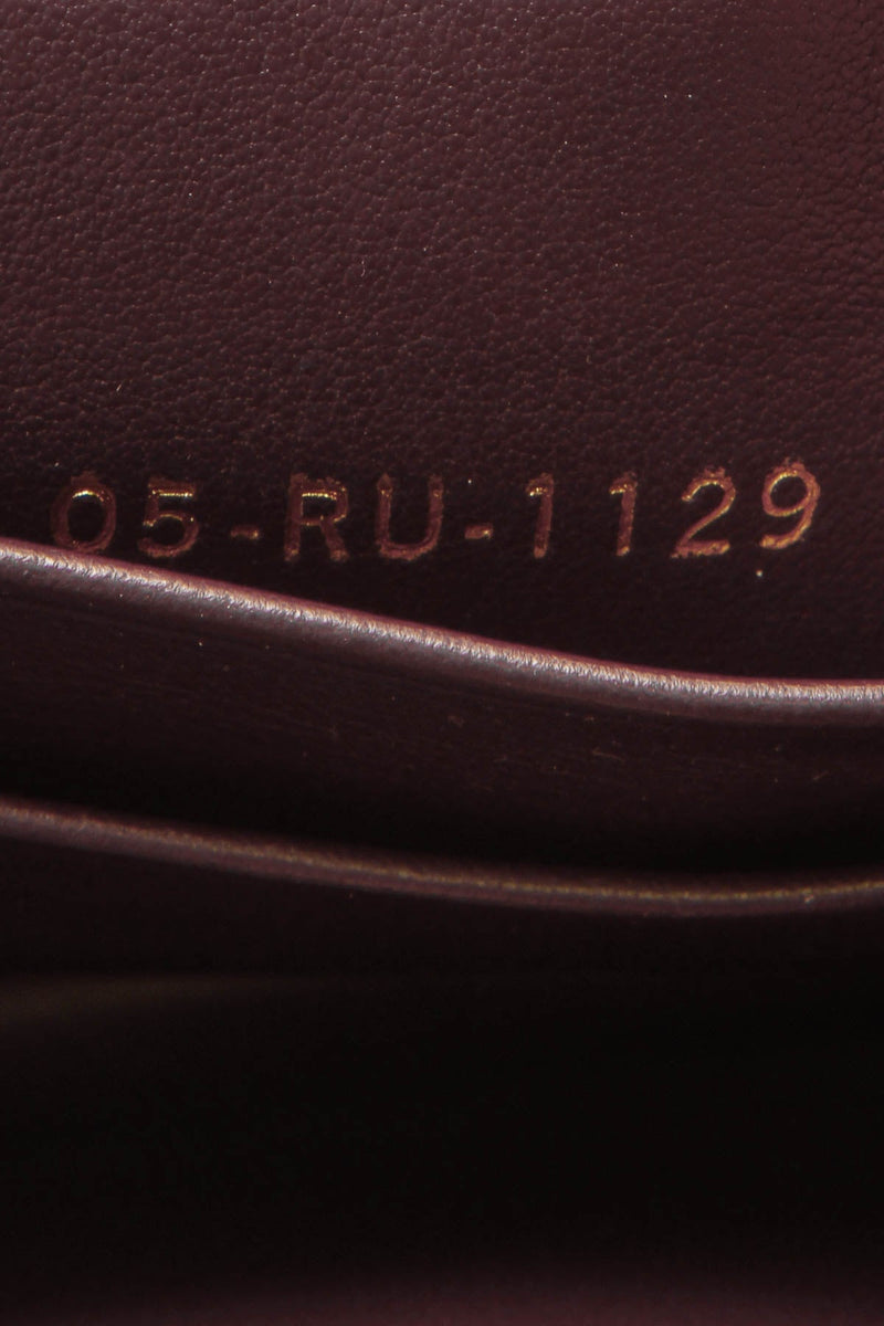 Saddle Belt Pouch - Bordeaux