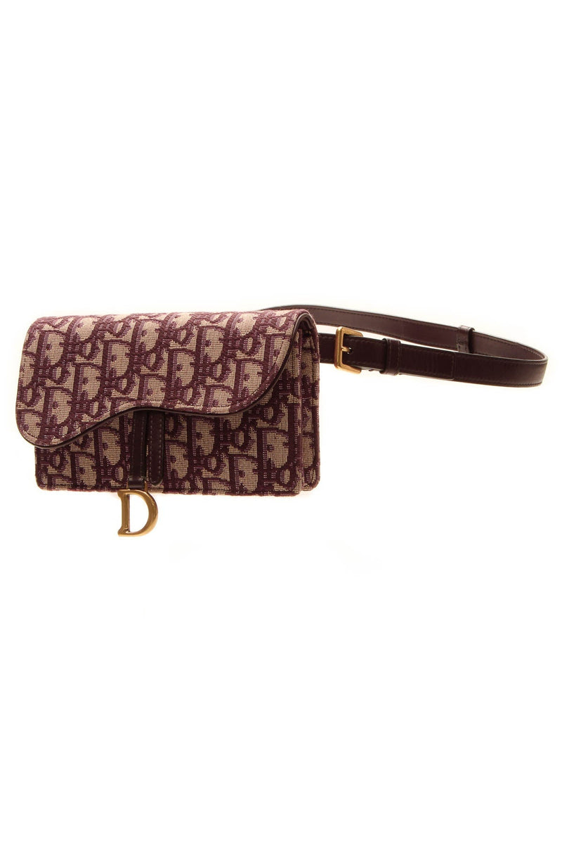 Saddle Belt Pouch - Bordeaux