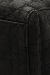 Vintage Cannage Large Lady Dior Bag - Black