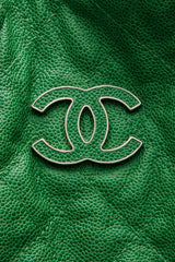 Cocomark Drawstring Tote Bag - Green Caviar