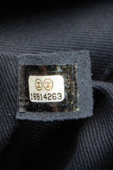 Accordion Flap Bag - Navy