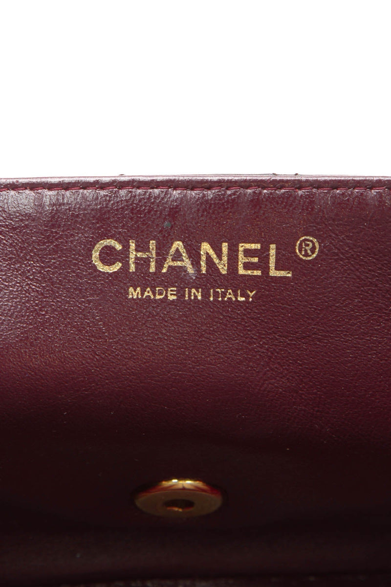 East/West Single Flap Bag - Black