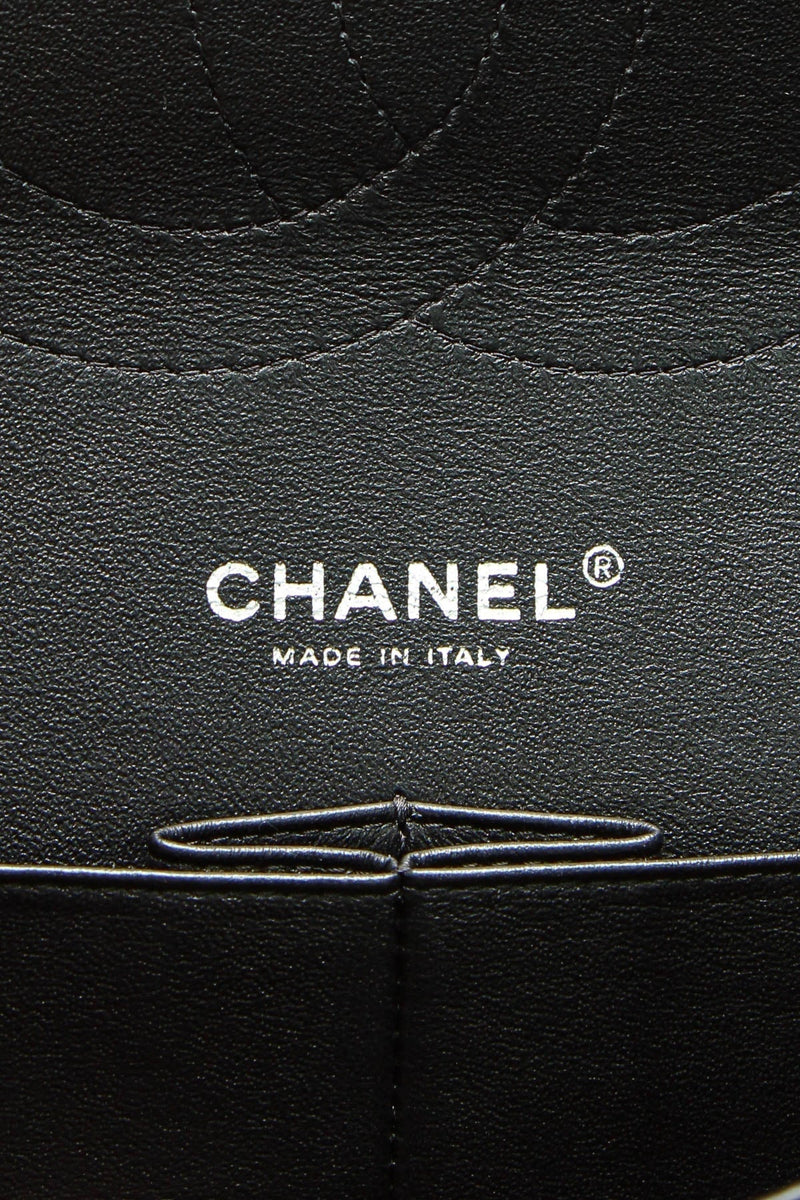 Classic Jumbo Double Flap Bag - Black Patent