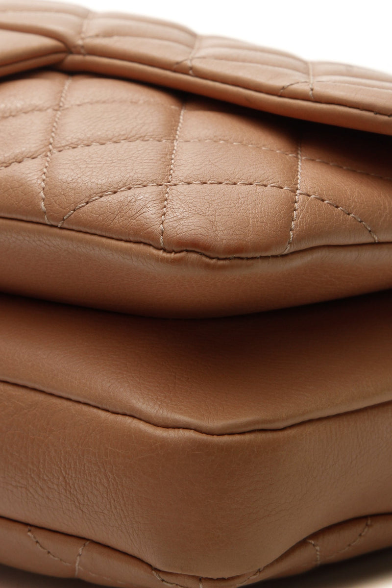 Crown Flap Bag - Camel