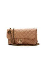 Crown Flap Bag - Camel