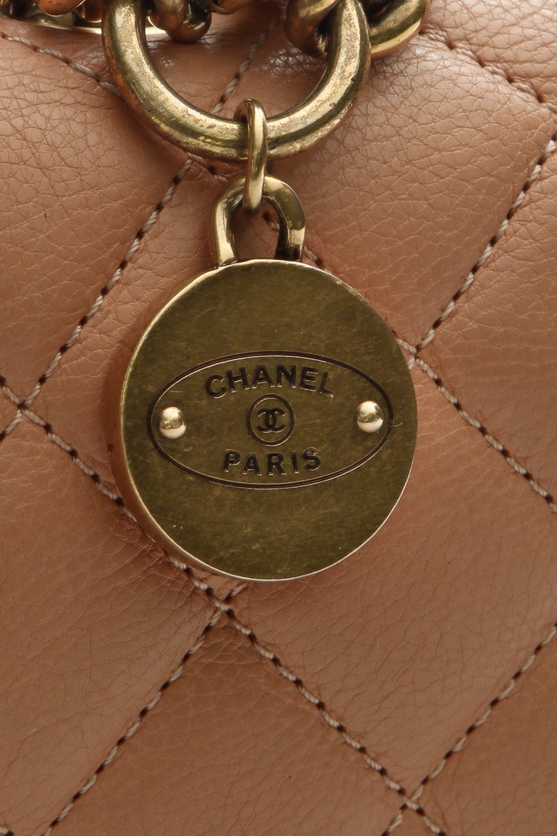 Crown Flap Bag - Camel