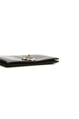 Crystal CC Clutch Bag - Black
