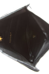 Crystal CC Clutch Bag - Black