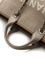 Deauville Medium Tote Bag - Tan