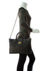 Boy Shopping Tote Bag - Black