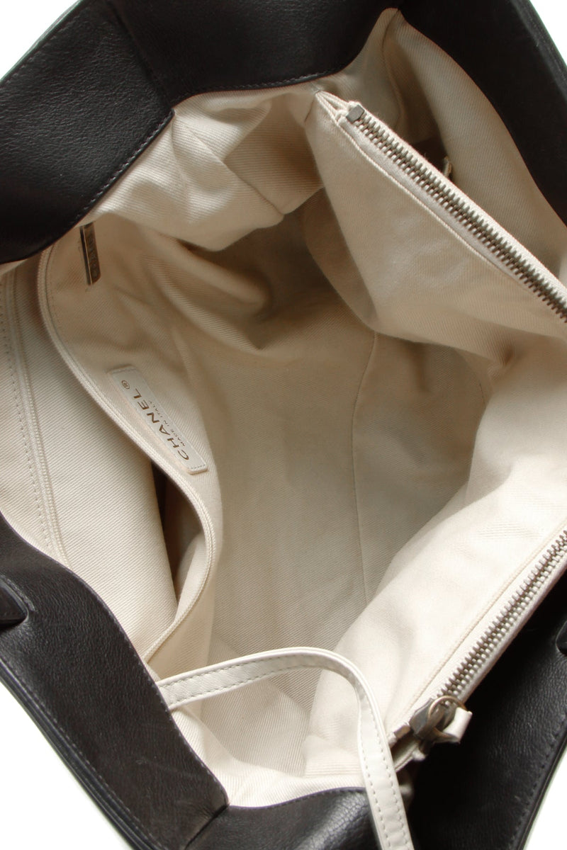Boy Shopping Tote Bag - Black