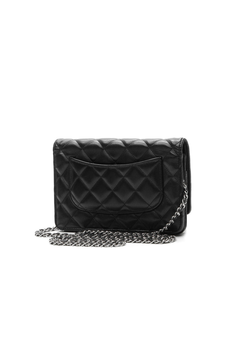 Classic WOC Crossbody Bag - Black Lambskin