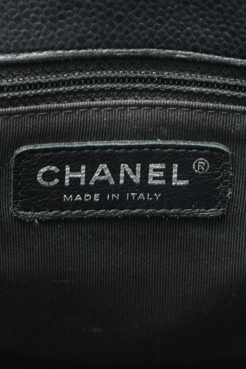 Paris-Edinburgh Flap Pocket Tote Bag - Black