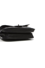 Accordion Flap Bag - Black