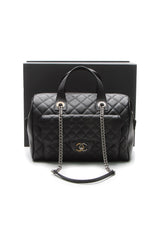 Casual Pocket Bowling Bag - Black