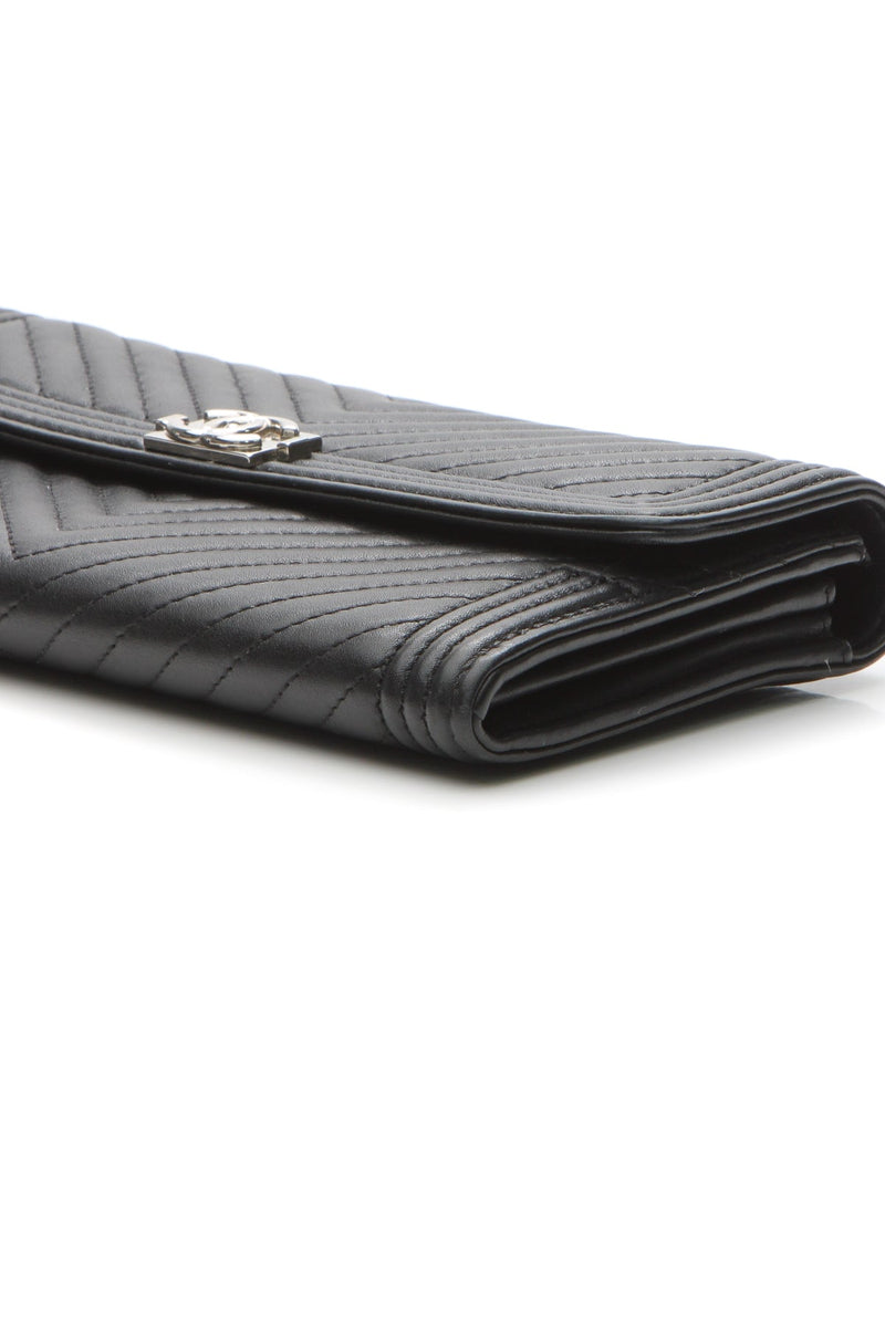 Boy Flap Wallet - Black