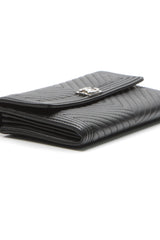 Boy Flap Wallet - Black