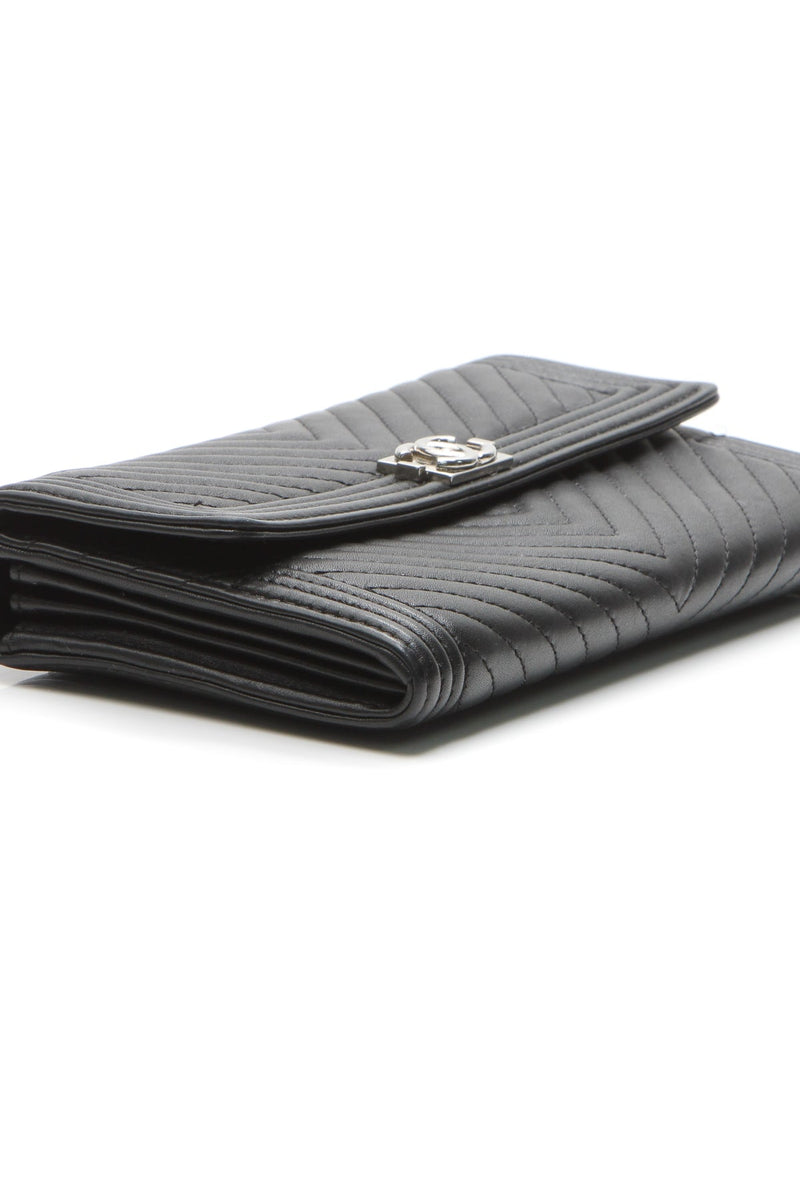 Boy Flap Wallet - Black