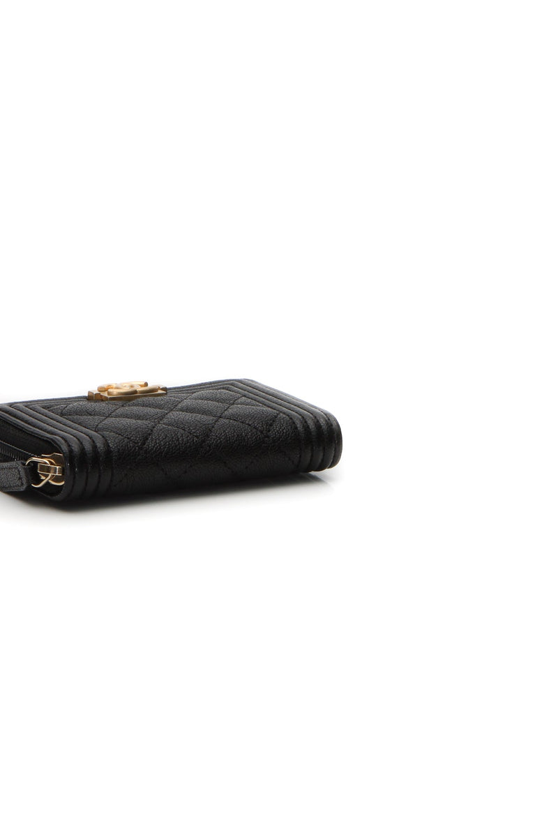 Boy O-Card Holder - Black