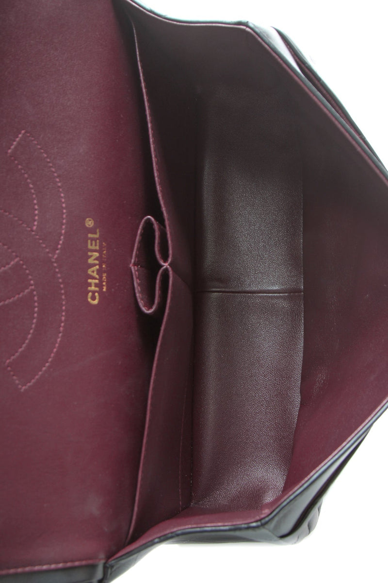 Classic Jumbo Double Flap Bag - Black