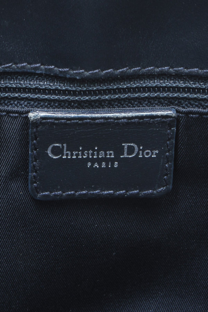 Vintage Trotter Horizontal Tote Bag - Navy