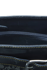 Vintage Trotter Horizontal Tote Bag - Navy