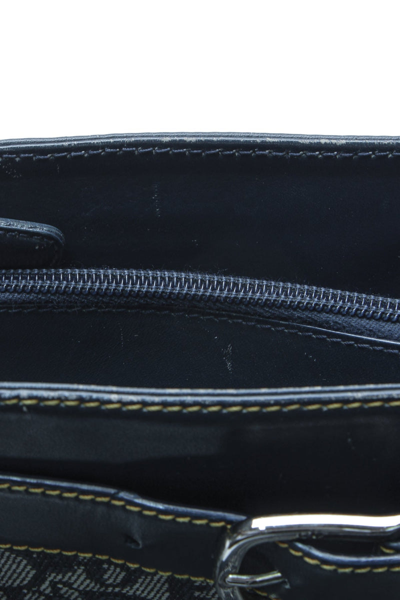 Vintage Trotter Horizontal Tote Bag - Navy