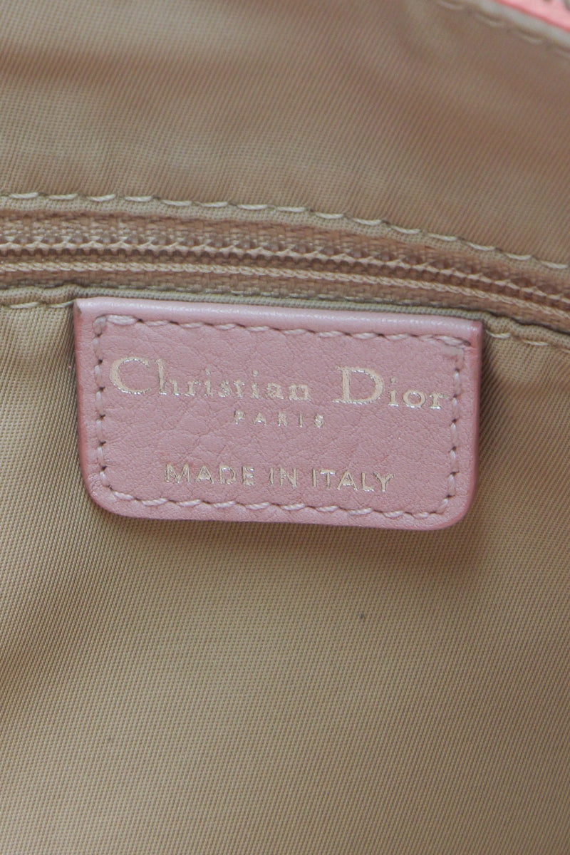 Street Chic Messenger Bag - Beige/Pink