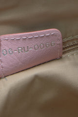 Street Chic Messenger Bag - Beige/Pink