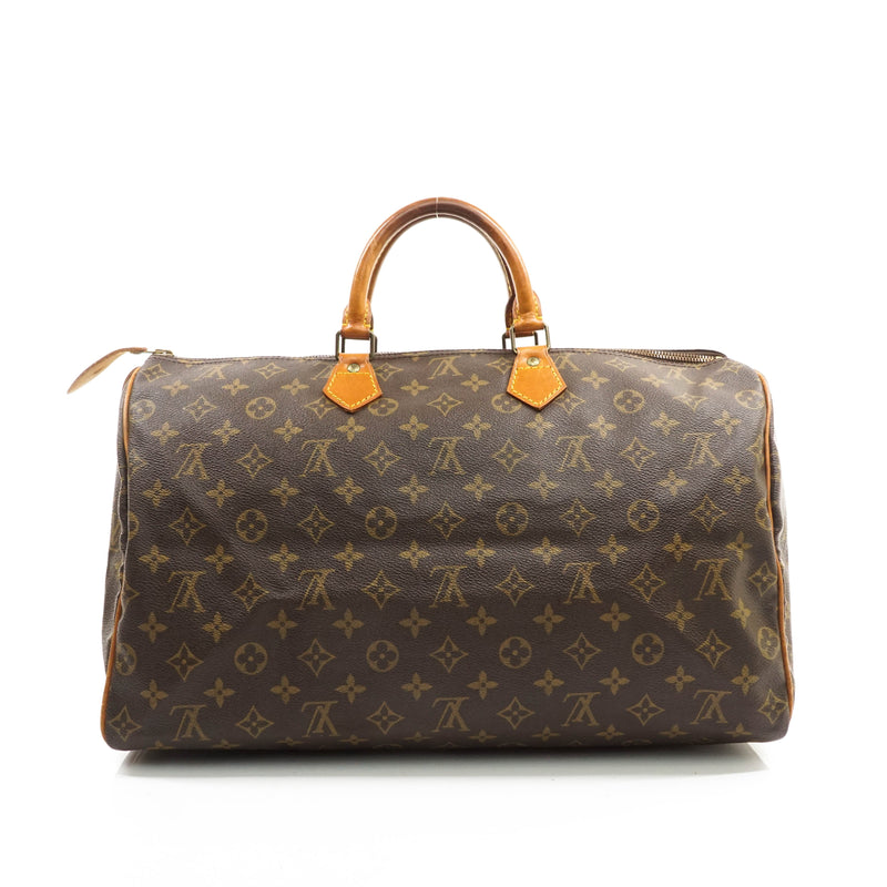 Louis Vuitton Speedy 40 Satchel Bag