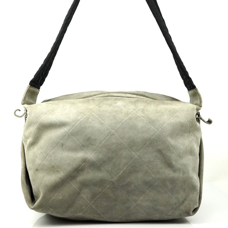 Chanel Cc Matelasse Canvas Shoulder