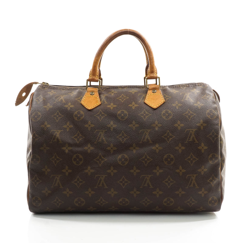 Louis Vuitton Speedy 35 Satchel Bag