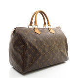 Louis Vuitton Speedy 35 Satchel Bag