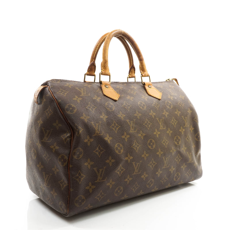 Louis Vuitton Speedy 35 Satchel Bag