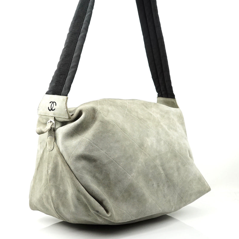 Chanel Cc Matelasse Canvas Shoulder