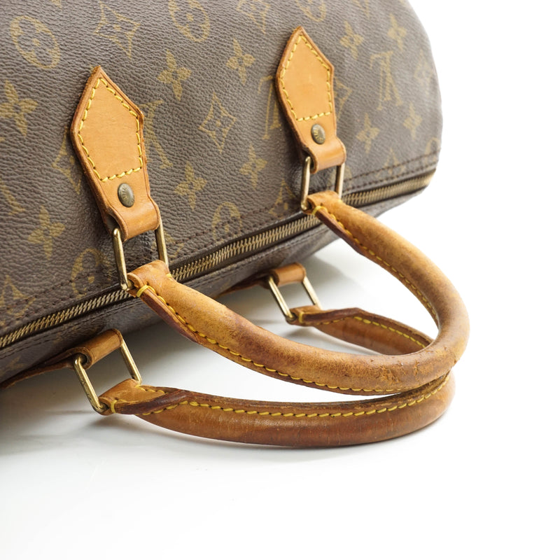 Louis Vuitton Speedy 35 Satchel Bag
