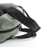Chanel Boston Bag Nylon Gray